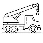 Used Truck Crane